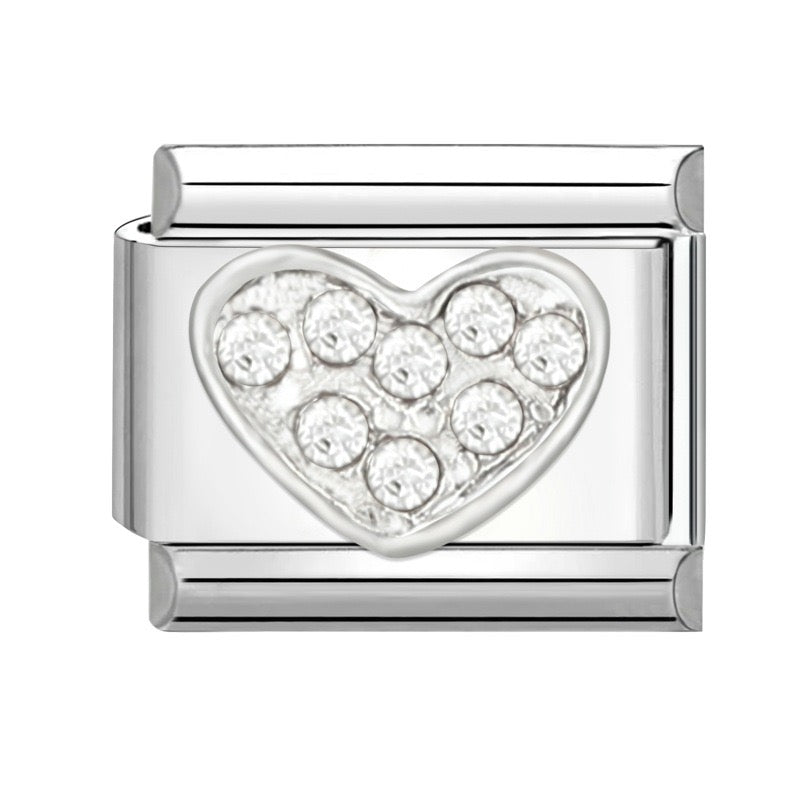 Charm Corazón Brillo