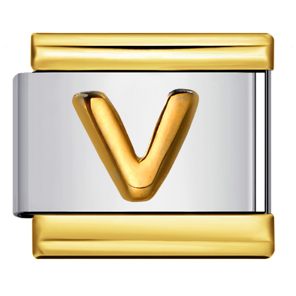 Charm Letra V